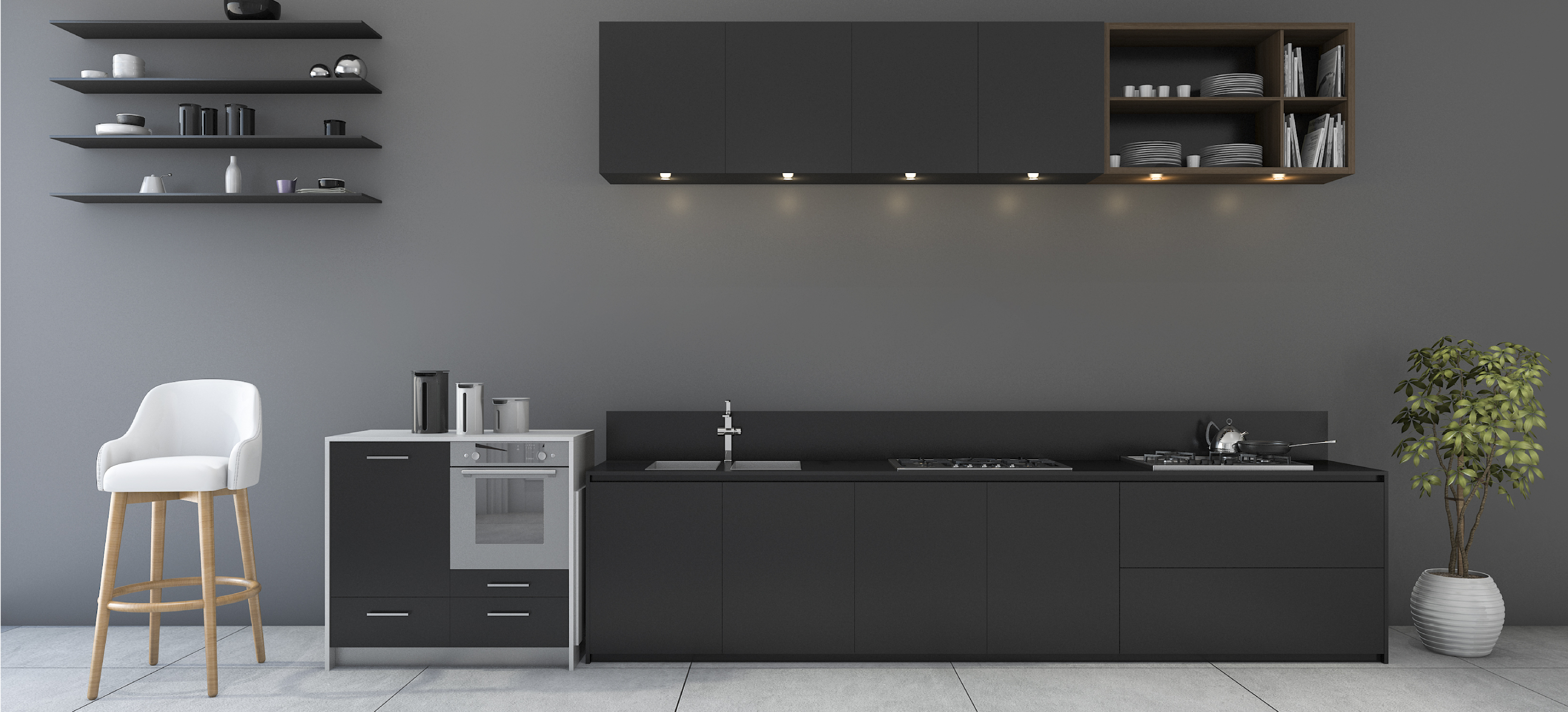 Modular shop furniture cabinets
